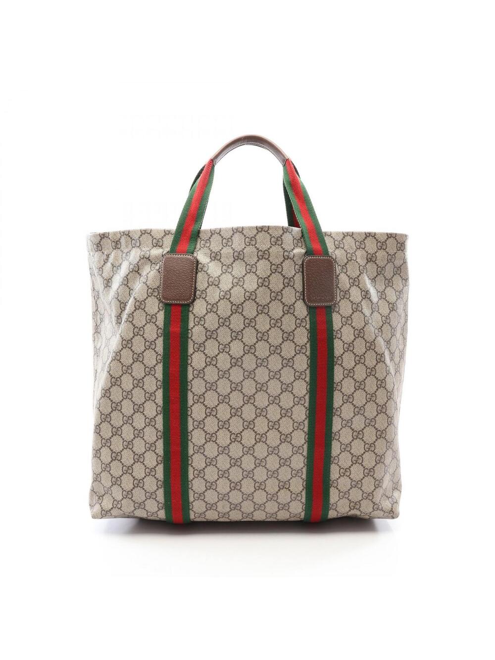 Gucci Gg Supreme Shelly Line Tote #367270G10B